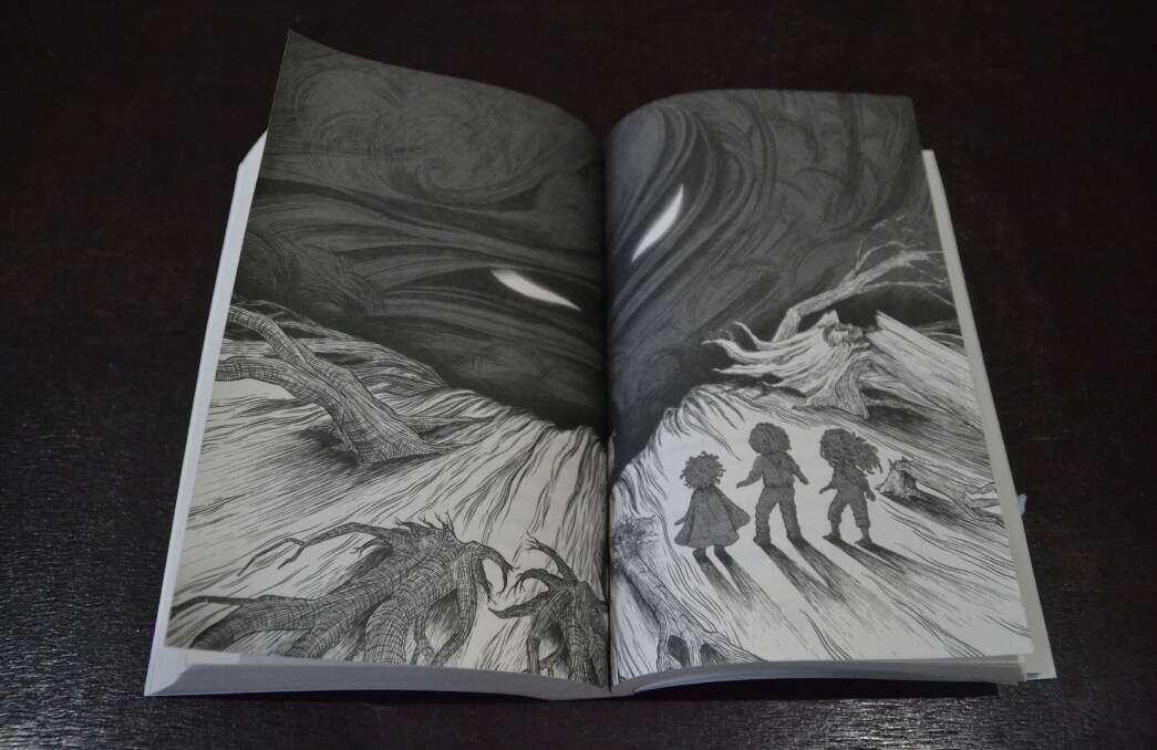 Simon Howe's illustrations appear throughout the novel.