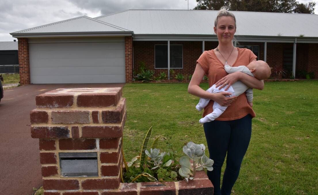 Vasse resident Kayley Parker hopes Australia Post will start delivering mail to her home located 10 kilometres from Busselton's town centre.