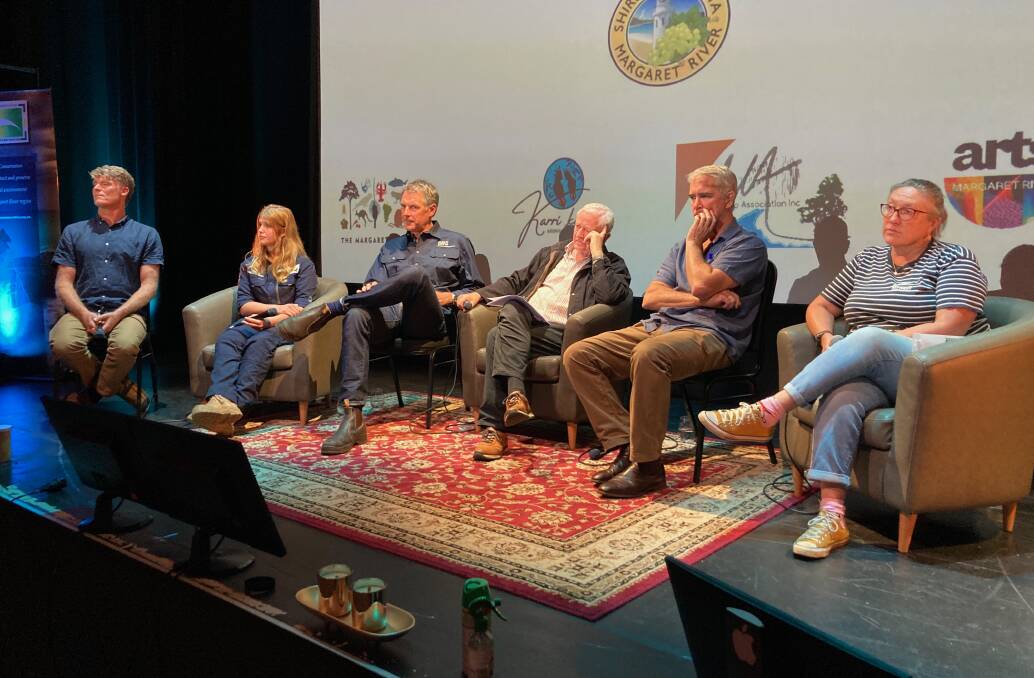The panel of regional leaders and experts discussed the future of the "underfunded and under resourced" Leeuwin Naturaliste National Park. Picture by Trevor Paddenburg.